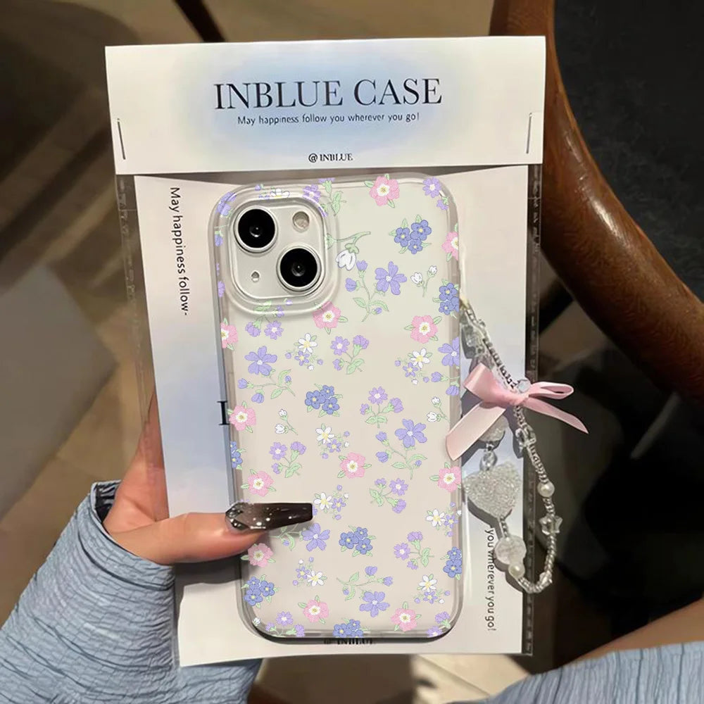 Funda mate de flores para iPhone 17, Fundas para iPhone 17 Air 16 Pro Max 12 14 11 13 15 Fundas, funda suave a prueba de golpes, parachoques de teléfono de leopardo