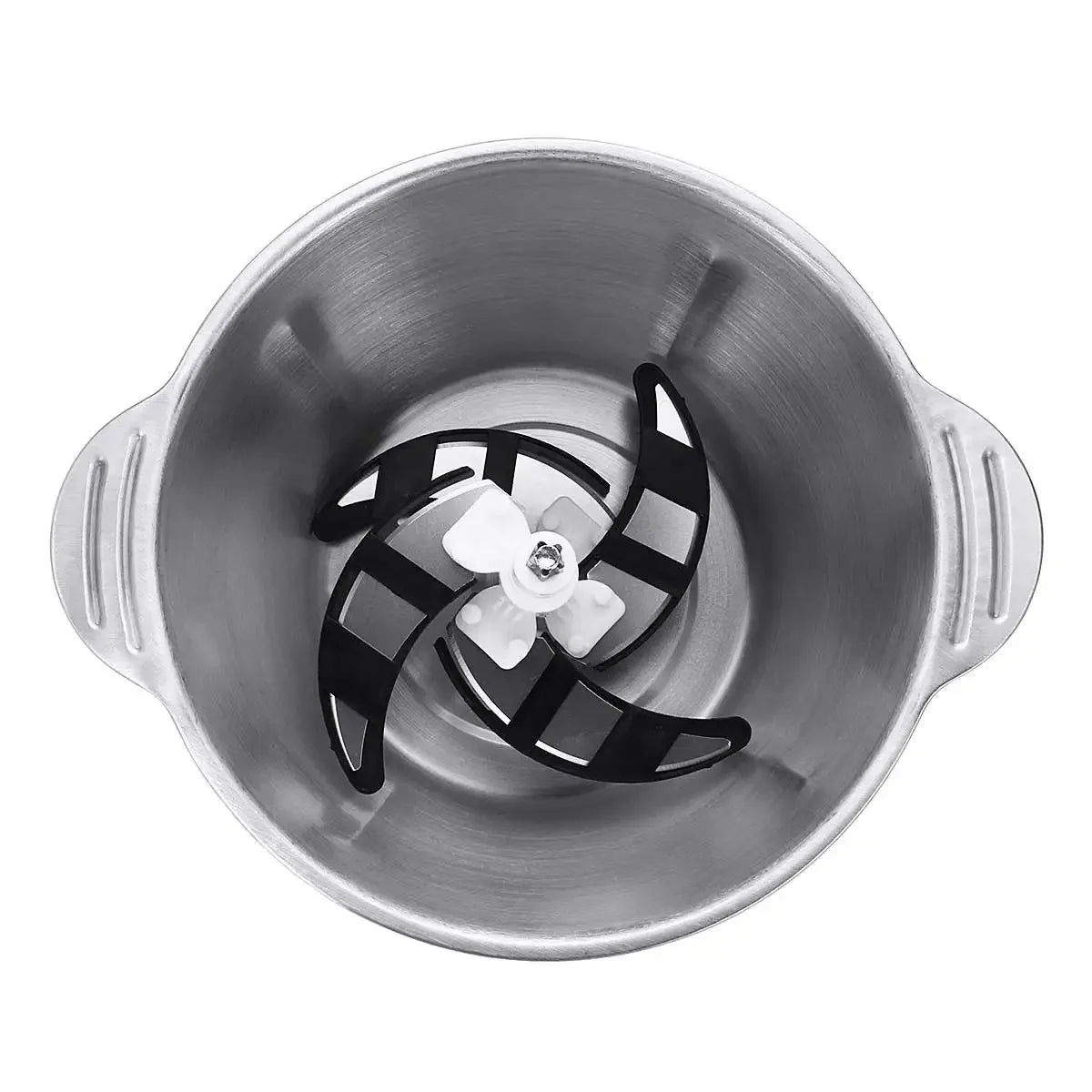Picadora de carne eléctrica pequeña para el hogar, 3L, 800W, 2 velocidades, de acero inoxidable, máquina picadora automática, procesador de alimentos