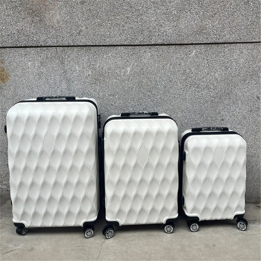 Juego de Maletas de Viaje de Cuatro Piezas con Ruedas Universales ABS, Juego de Maletas de Mano para Viajes y Viajes de Negocios en Tamaños de 14, 20, 24 y 28 Pulgadas