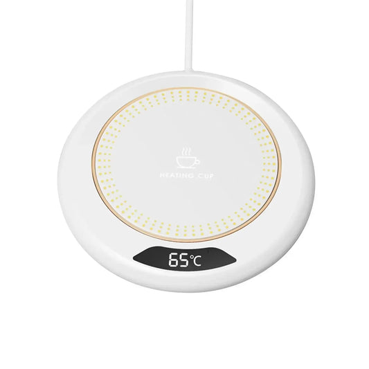 Posavasos con calefacción termostática, posavasos con calefacción USB para el hogar, ajuste de 3 velocidades, calefacción de 55 grados, temperatura constante, Hea termostático