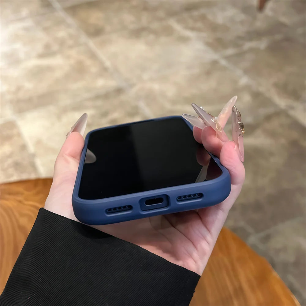 Funda Transparente de Silicona de Lujo con Bordes Suaves para iPhone 17, 17 Pro, 17 Pro Max, Resistente a Impactos, con Panel Trasero Rígido