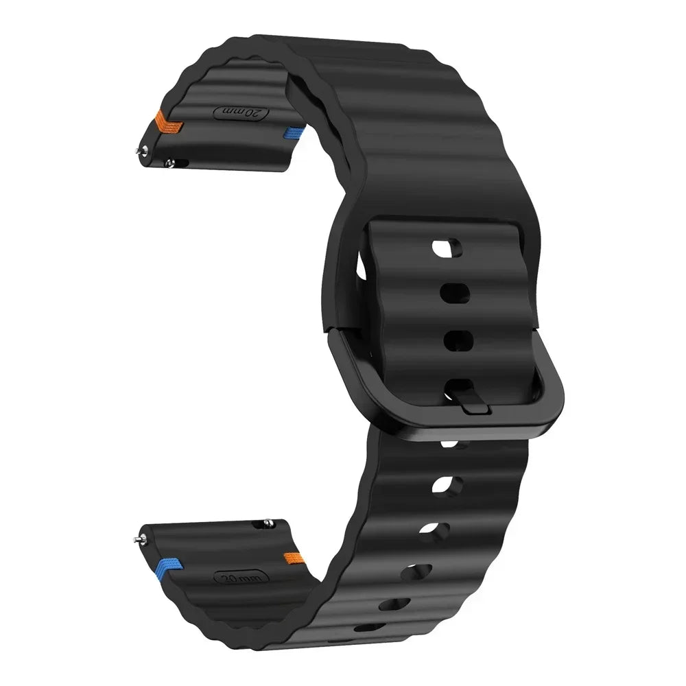Correa de 22mm para Garmin Forerunner 570 47mm 265 255 M correa de reloj para Garmin Venu 3/Vivoactive 4 pulsera deportiva de silicona transpirable