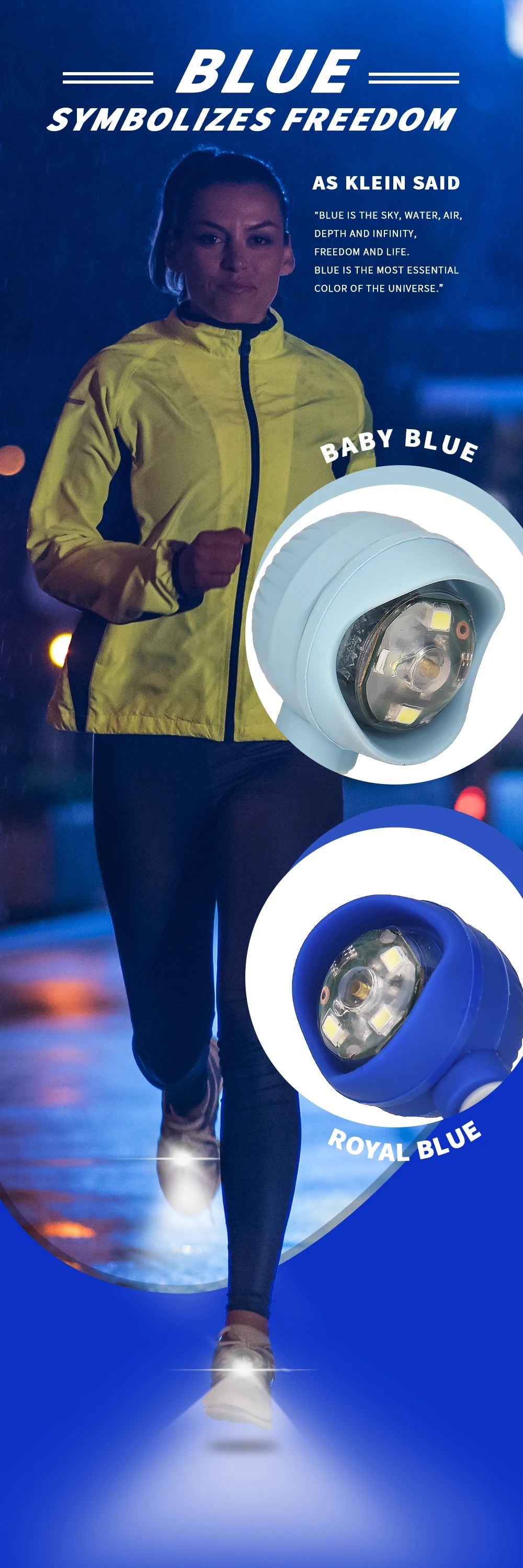 8 luces LED de PVC para zapatos, accesorios ideales para caminar de noche, acampar y pasear perros, luces para zapatos, 3 modos de iluminación