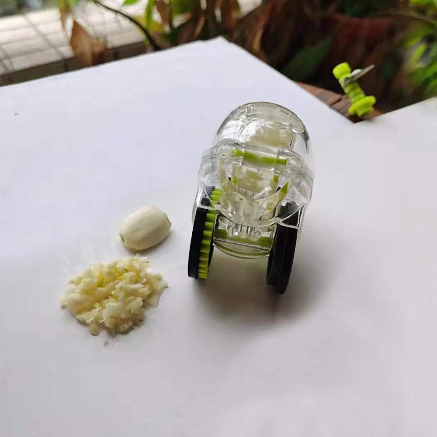 Herramienta de utensilio de cocina, picadora de ajo, rueda, picadora de ajo, rodillo, ayuda de Cocina, trituradora de mano de ajo, artículos de Cocina, Outils de Cocina