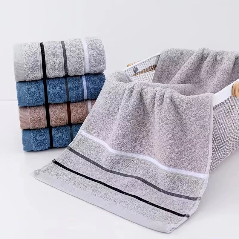 Paquete de 1 Toalla Absorbente Suave de Primera Calidad - Adecuada para Uso Doméstico, Toallas de Baño y Toallas Faciales en una Variedad de Colores.