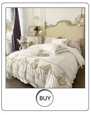 Juego de ropa de cama de lujo para Hotel, funda de edredón con bordado de Color sólido, Sábana plana/ajustada, fundas de almohada, tamaño Queen y King, 100% algodón