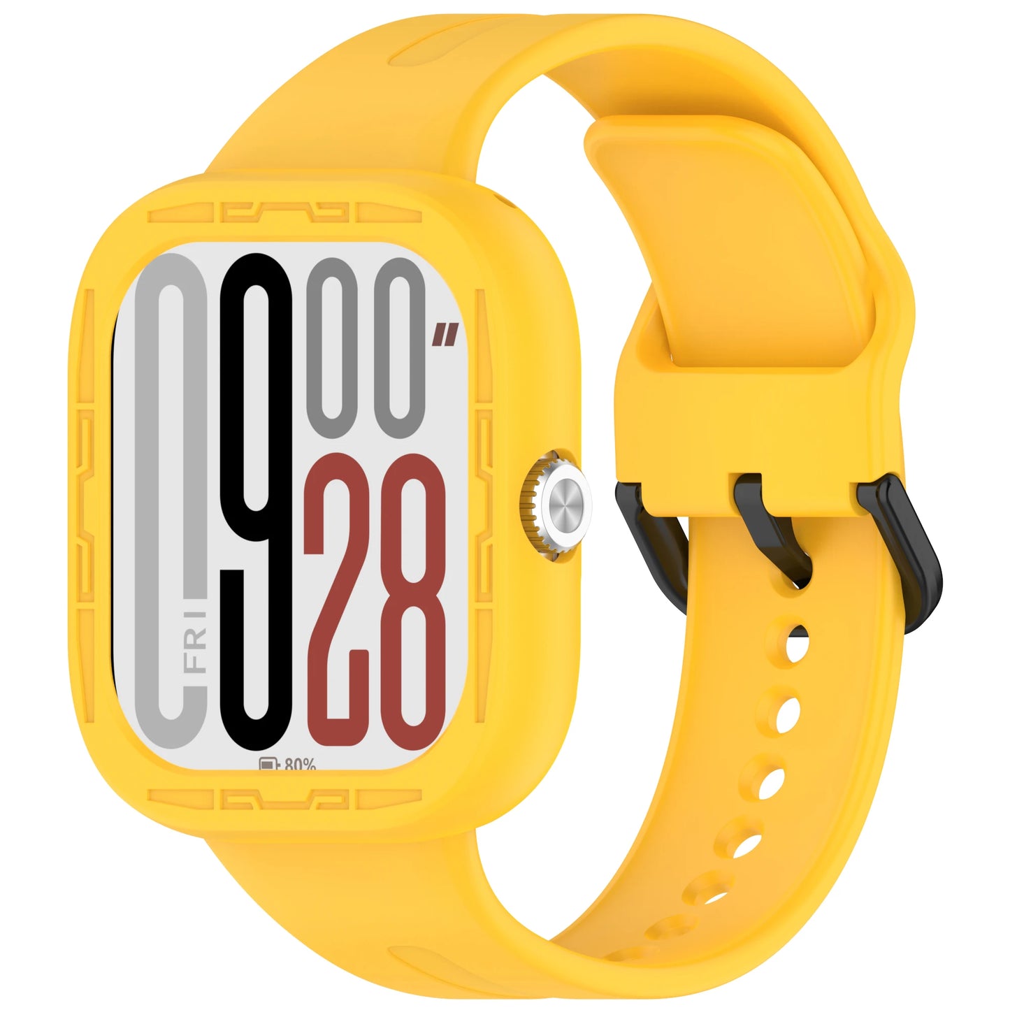 Funda de silicona para Xiaomi Redmi Watch 5, accesorios a prueba de golpes, carcasa de marco de parachoques deportivo de goma suave para Redmi Watch 5, fundas