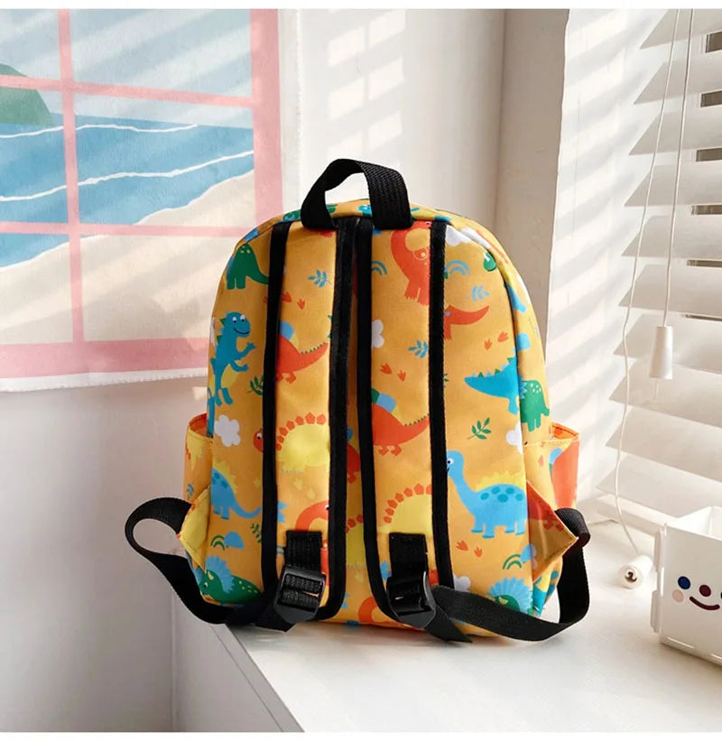 Mochila para niños pequeños, mochila preescolar ligera con bonitos dibujos, mochila de viaje para niño y niña
