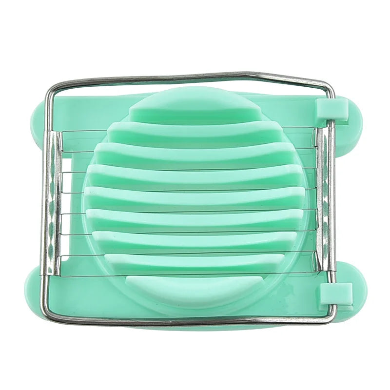 Accesorios de cocina, rebanador de huevos, picadora de acero inoxidable, cortador de ensalada de frutas, herramientas para huevos, procesadores de alimentos manuales, utensilio de cocina ALI426