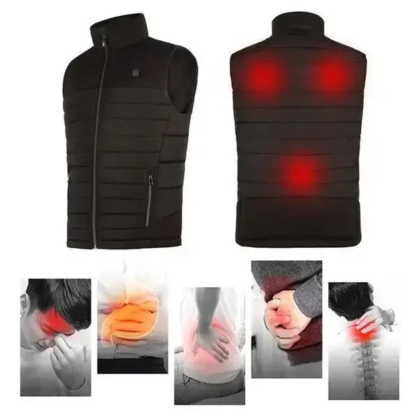 Nuevo superventas personalizable chaleco calefactable eléctrico trajes hechos a medida JRBX9869