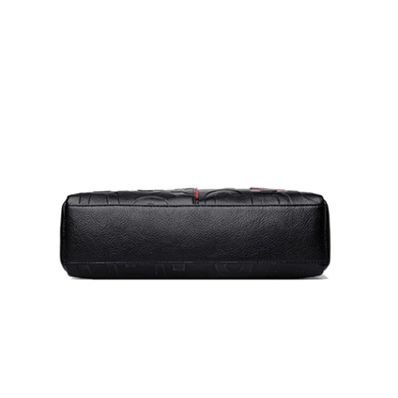 Bolsos cruzados informales de cuero PU para mujer, bolso de mano de diseñador de lujo, bolso de hombro de viaje de gran capacidad