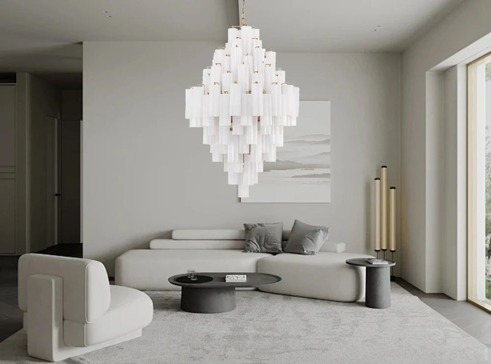 Lámparas de lujo, candelabro de cristal antracita, brillo dorado, regulable, lámpara de techo, iluminación para sala de estar, iluminación interior para el hogar