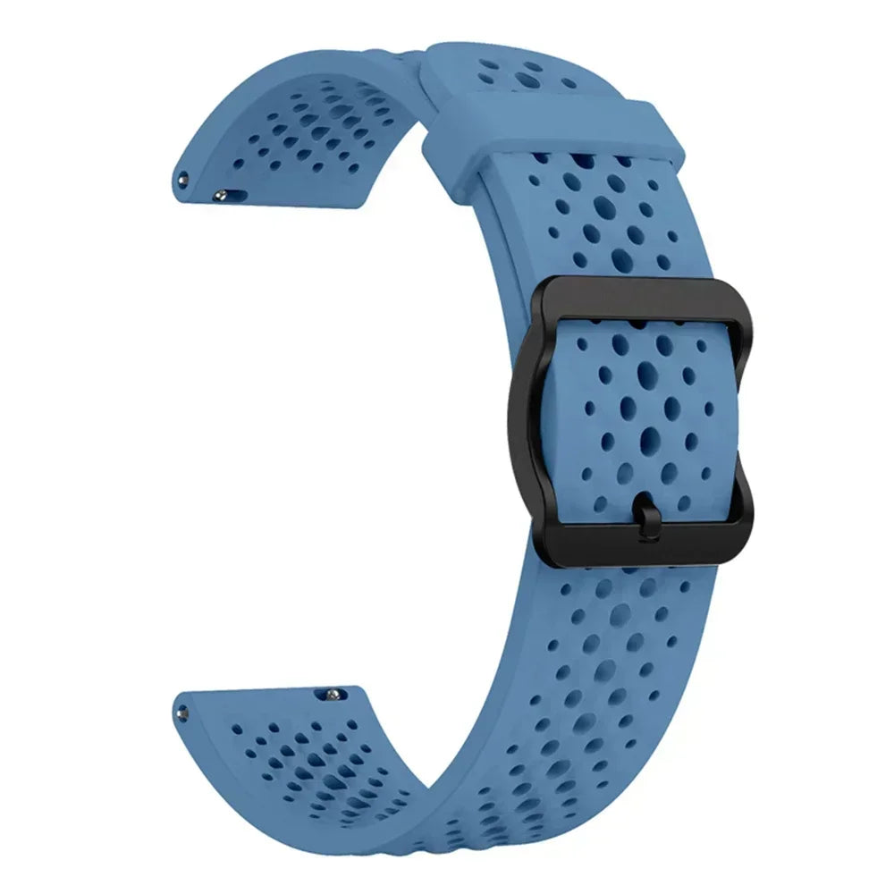Correa de 22mm para Garmin Forerunner 570 47mm 265 255 M correa de reloj para Garmin Venu 3/Vivoactive 4 pulsera deportiva de silicona transpirable