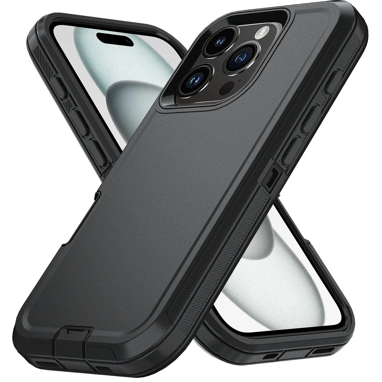 Otter Armor Box-funda de teléfono Defender a prueba de golpes para Iphone 16 11 12 13 14 15 Pro Max XSMAX 7 8 SE2 16E, funda trasera dura con Clip