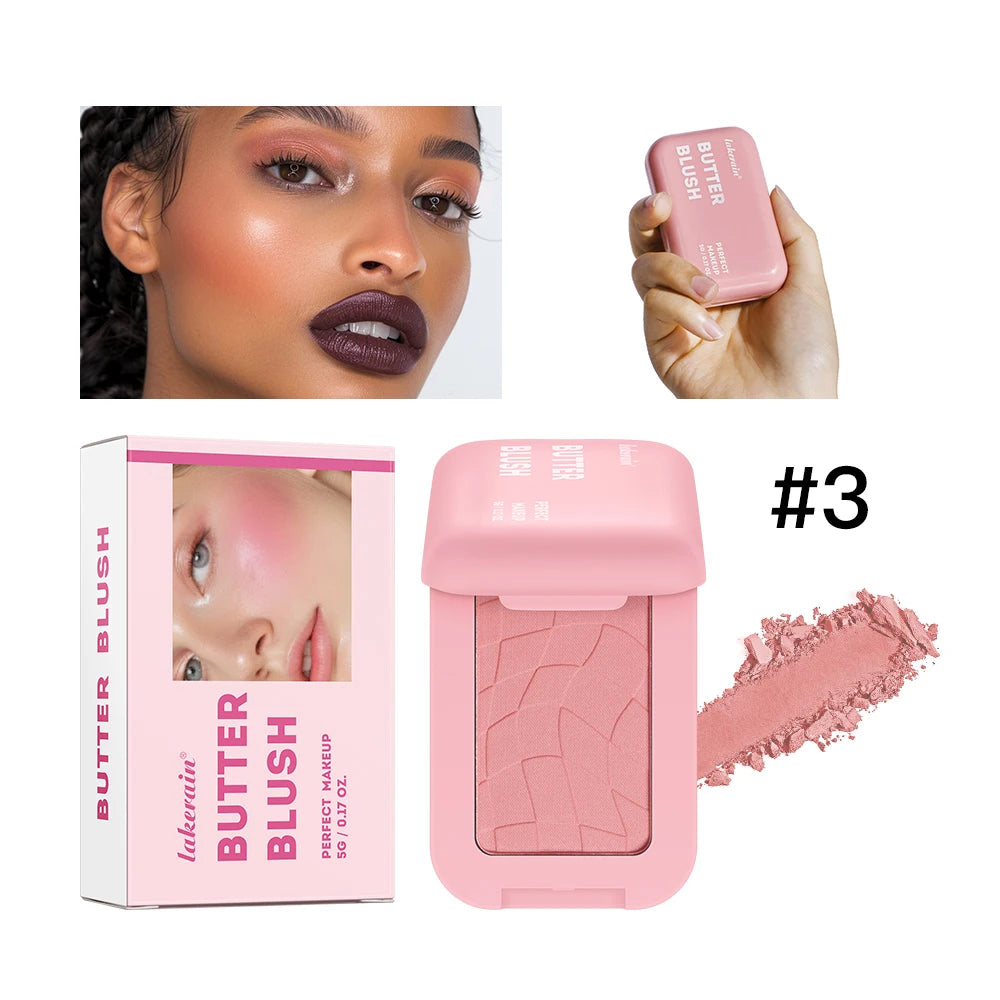 Matte Butter rubor Bronzer Longwear maquillaje facial con hasta 12 horas de uso fórmula vegana-Merry Butta
