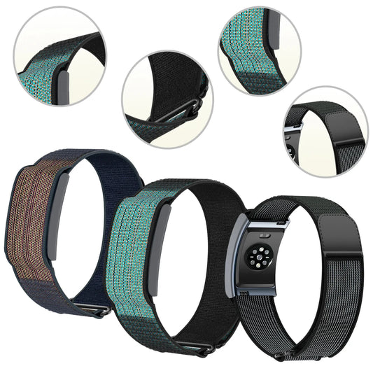 Correa de cubierta completa para Amazfit Helio, banda deportiva Original de nailon para exteriores, pulsera cómoda ajustable para Helio, banda para hombres y mujeres