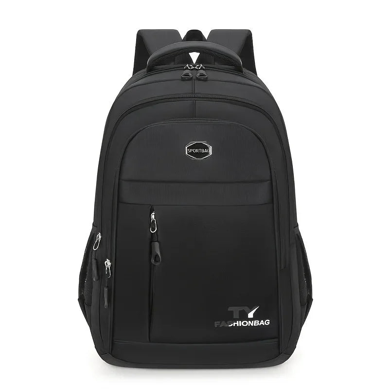Mochila para hombre de 1 pieza, mochila informal impermeable de gran capacidad, mochila ajustable para computadora