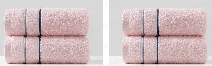 Toalla de Algodón para Baño, Toalla de Mano Suave de Secado Rápido, Toalla Facial Gruesa para Baño, Gimnasio, Spa, Adultos, Hotel, Viajes, Estudiantes