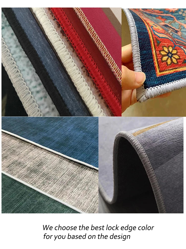 Alfombra moderna y sencilla para el hogar, alfombra para dormitorio, sala de estar, decoración grande para dormitorio, mesas de centro para el hogar, alfombra lavable