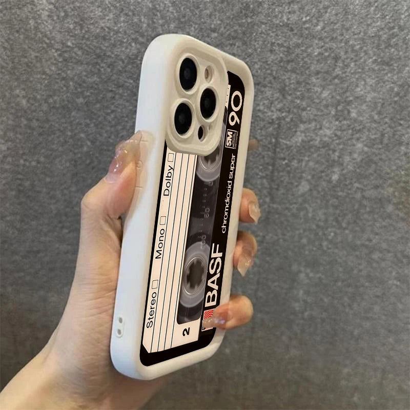Funda de teléfono suave de silicona con patrón de cinta de la suerte para Xiaomi Redmi 13C 14C 13 12 4G Redmi Note 14 13 12 11 Pro Plus 5G 12S 11S