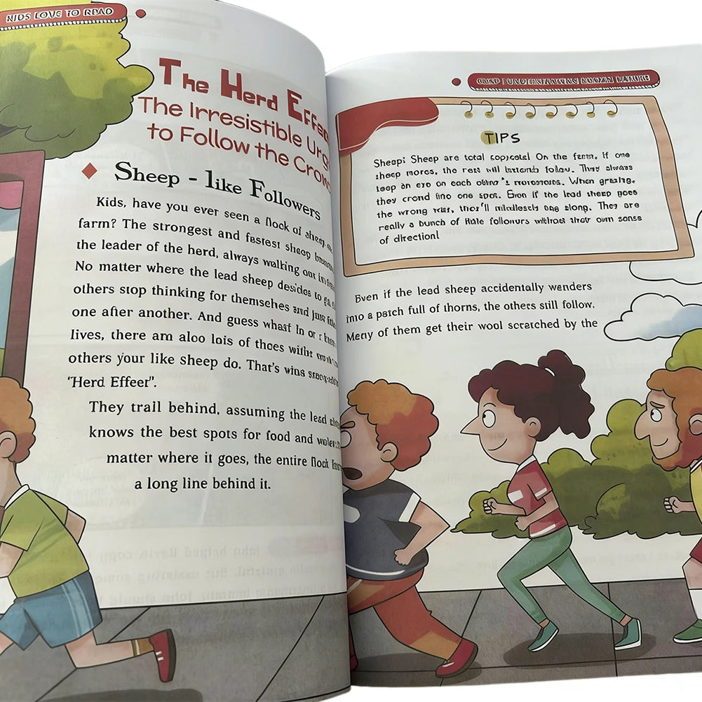 Cómic de la Ley de Murphy para niños de 8 a 12 años, novela gráfica que explica los principios de la vida, conceptos educativos divertidos ilustrados