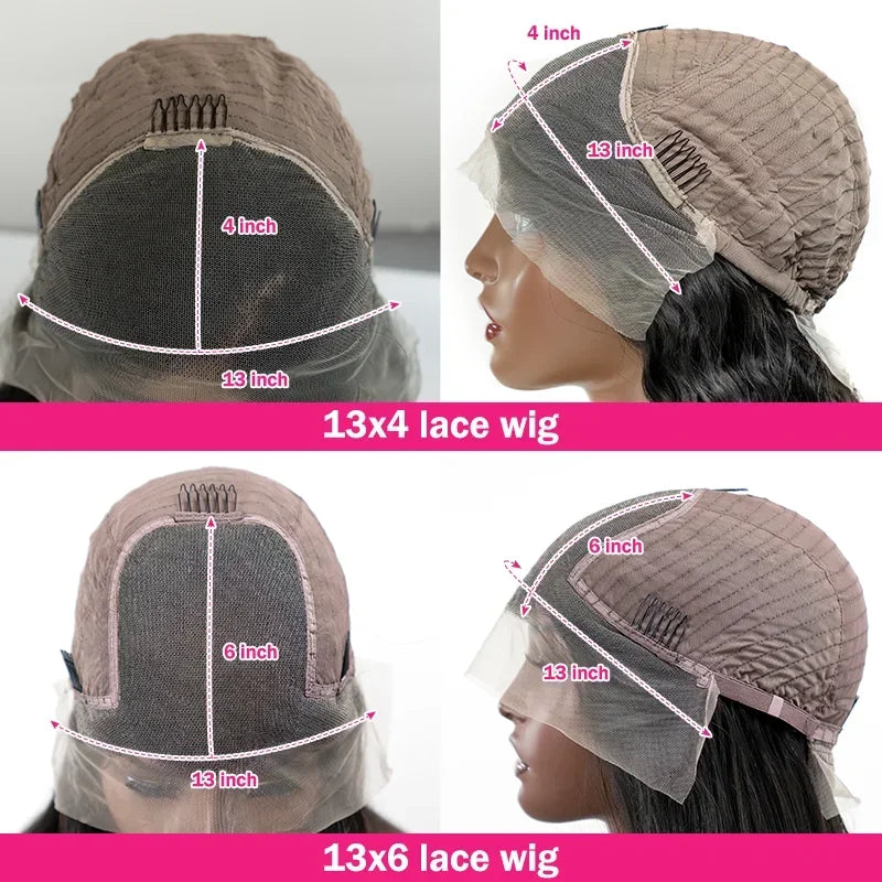 Peluca rizada rizada con bordes 4C, pelucas de encaje de pelo de bebé rizado, cabello humano 13x6 HD, peluca Frontal de encaje 4C Afro rizado, pelucas de cabello humano con frente de encaje