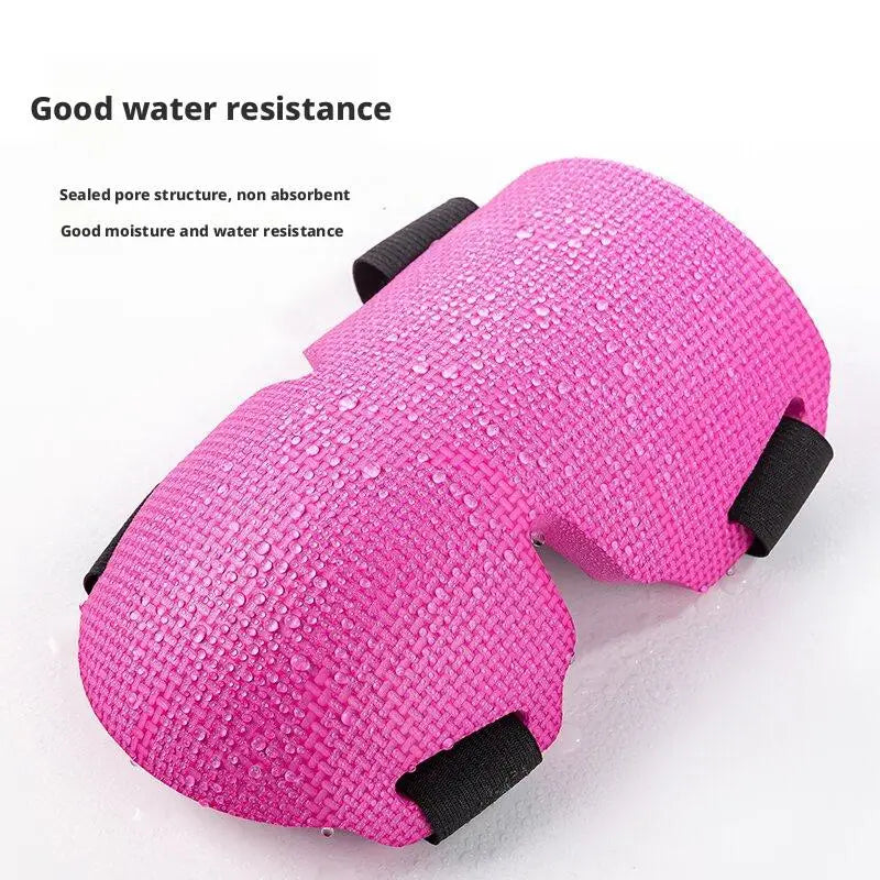 1 par de protectores de rodilla para trabajo y jardinería, gruesos, resistentes al desgaste, con correas ajustables