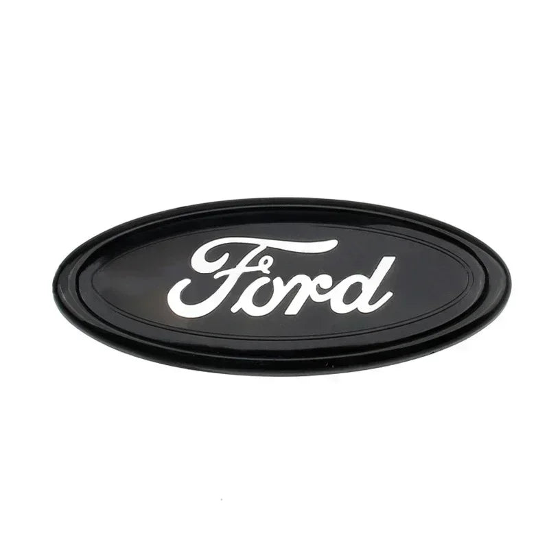 Emblema de coche ABS de 115x45mm para capó delantero y trasero, accesorios para Focus, Fiesta, Mondeo, F150, Ranger, Fusion, Kuga