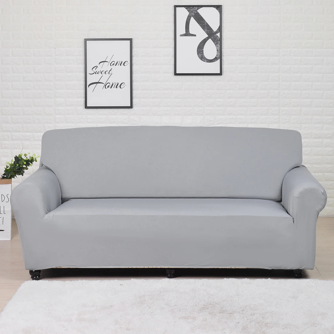 Funda de sofá de 1 pieza, funda de sofá elástica estampada/impresa para sofá esquinero de sala de estar, funda de sofá en forma de L