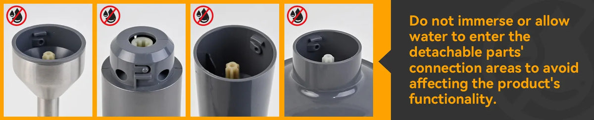 ROUNY Licuadora de inmersión manual 4 en 1 potente de 1000 W, batidora de alimentos con varilla de acero inoxidable, vaso mezclador de 700 ml, procesador de 500 ml, batidor