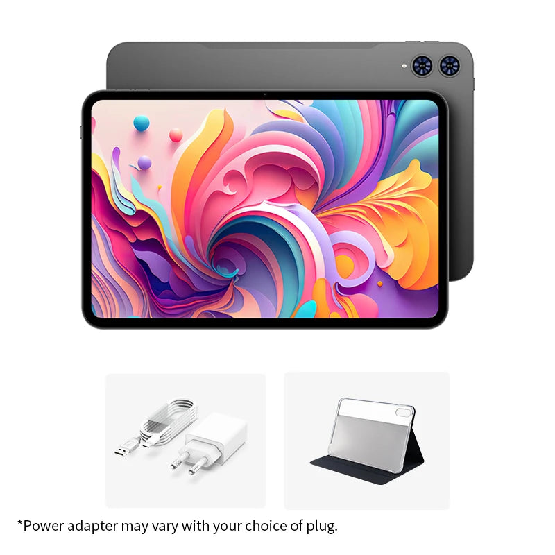 Tableta Teclast T65 de 13.4 Pulgadas con Pantalla 2K a 120Hz, Unisoc T7280 Octa Core, Máximo 26G de RAM, 128GB de ROM, Batería de 8000mAh, Android 16, Doble SIM