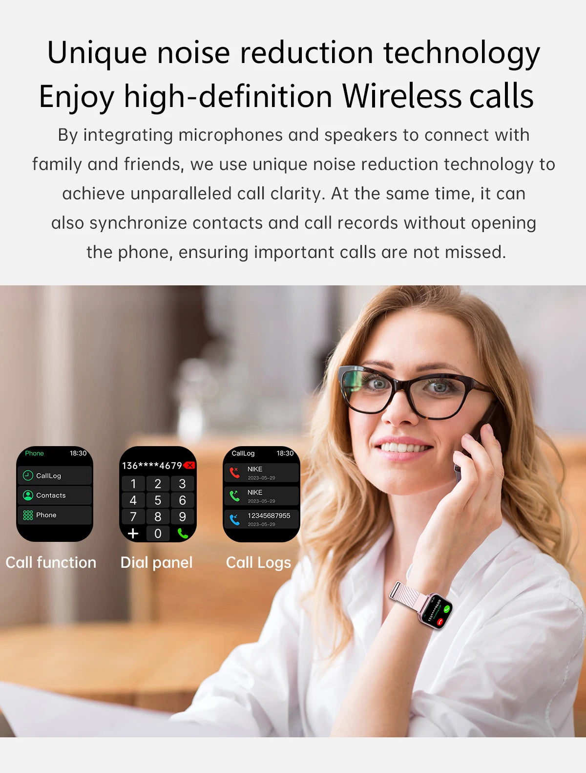 LIGE, nuevos relojes inteligentes con llamadas Bluetooth, reloj de pulsera para mujer, relojes deportivos para Fitness, reloj inteligente resistente al agua IP67 para iPhone, Android, iOS