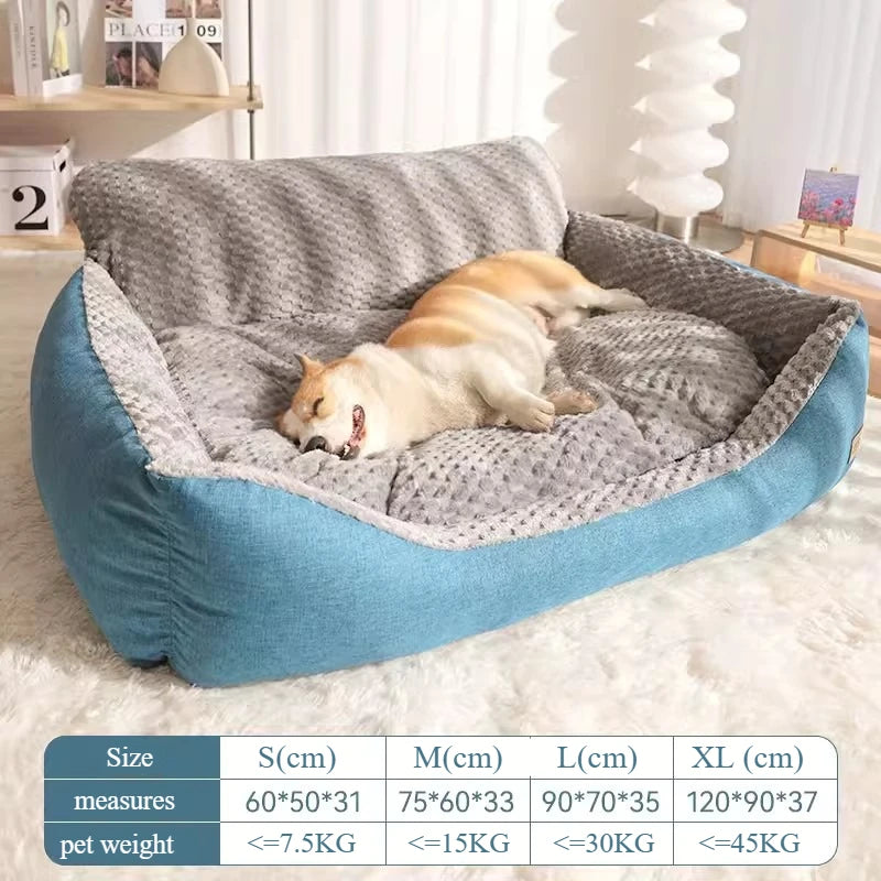 Camas para perros grandes/alfombra cálida para mascotas de otoño e invierno, tamaño extra grande para razas grandes/cama humana lavable/cubierta de cama/sofá