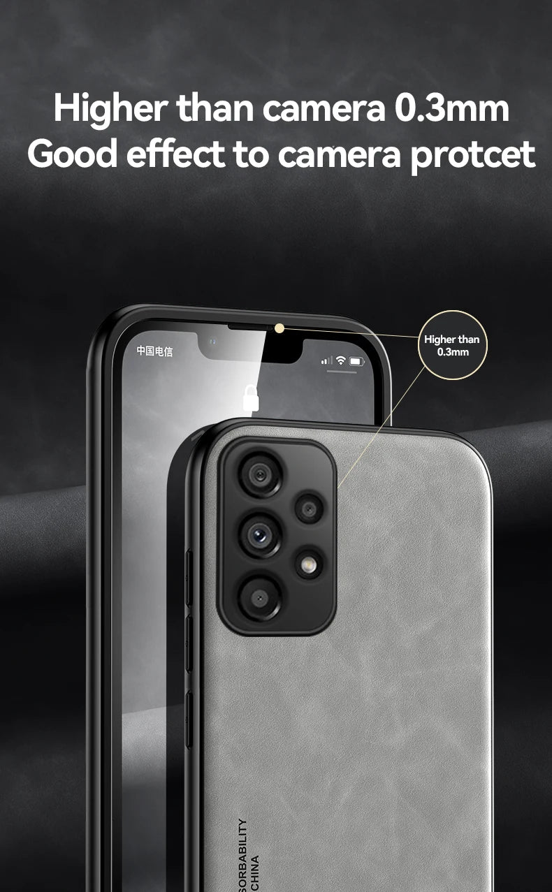 Funda de teléfono de cuero esmerilado magnético con placa de hierro oculta para Xiaomi 17 Pro Max 15T 15 14 14T 13 13T 12 12T 11 11T Pro