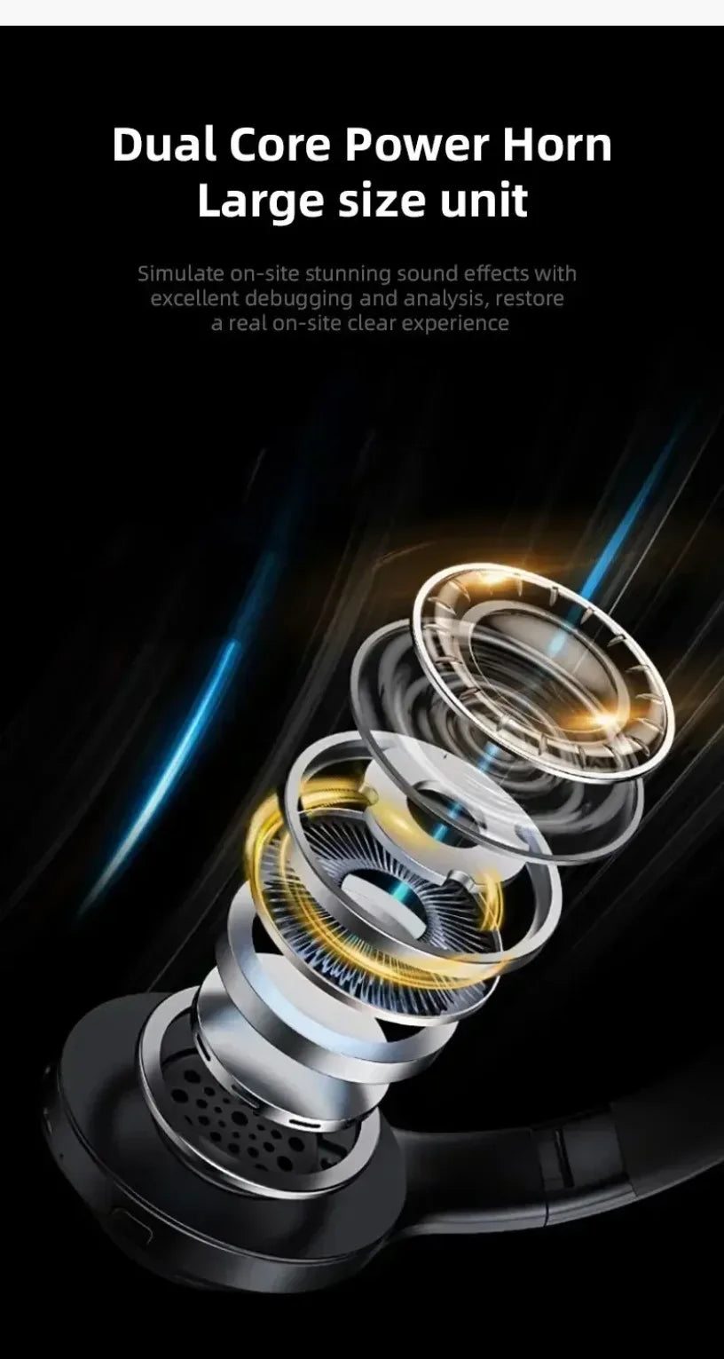Auriculares Bluetooth Inalámbricos Plegables