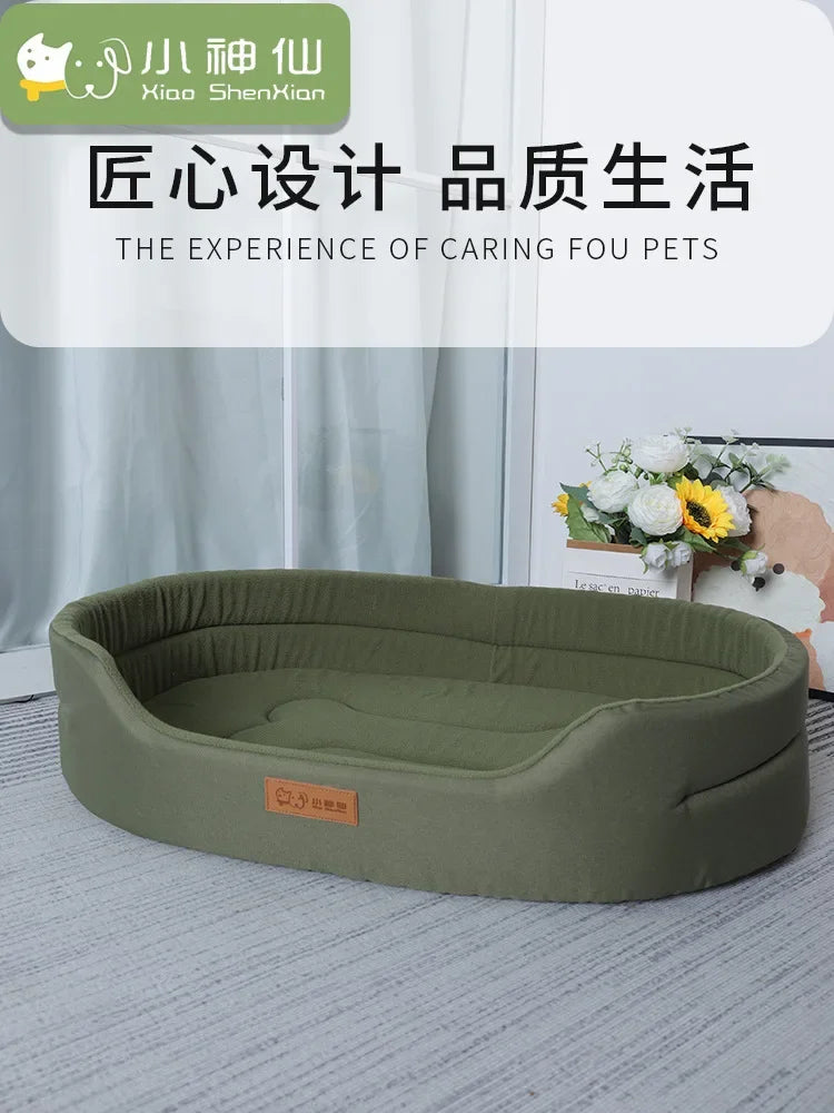Camas para perros, cama cuadrada para perros grandes, sofá cama para perros, impermeable, almohadilla interior personalizada, lavable, accesorio para cachorros.