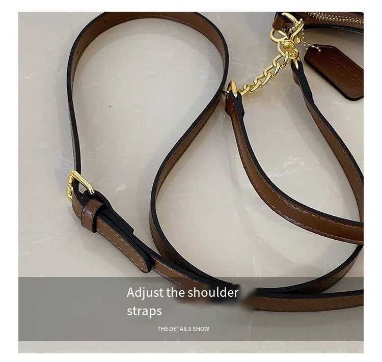 Bolso de mano de estilo de alta gama para mujer, nuevo modelo 2025, bolso cuadrado pequeño único y moderno, moderno, retro, simple y elegante, cr