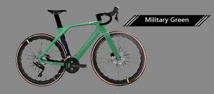 Bicicleta de carretera de carbono de 24 velocidades de alta calidad para senderismo y ciclismo de carretera Di2 fibra de carbono T47 freno de disco R7120 bicicleta de carretera