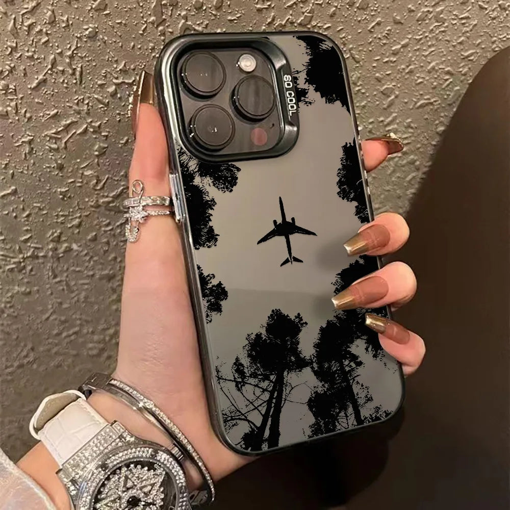 Funda de teléfono con estampado de leopardo para iPhone 16, 13, 15, 14, 11, 12, 17 Pro Max, 16 Pro Max, armadura de parachoques a prueba de golpes, IMD, Funda Coque