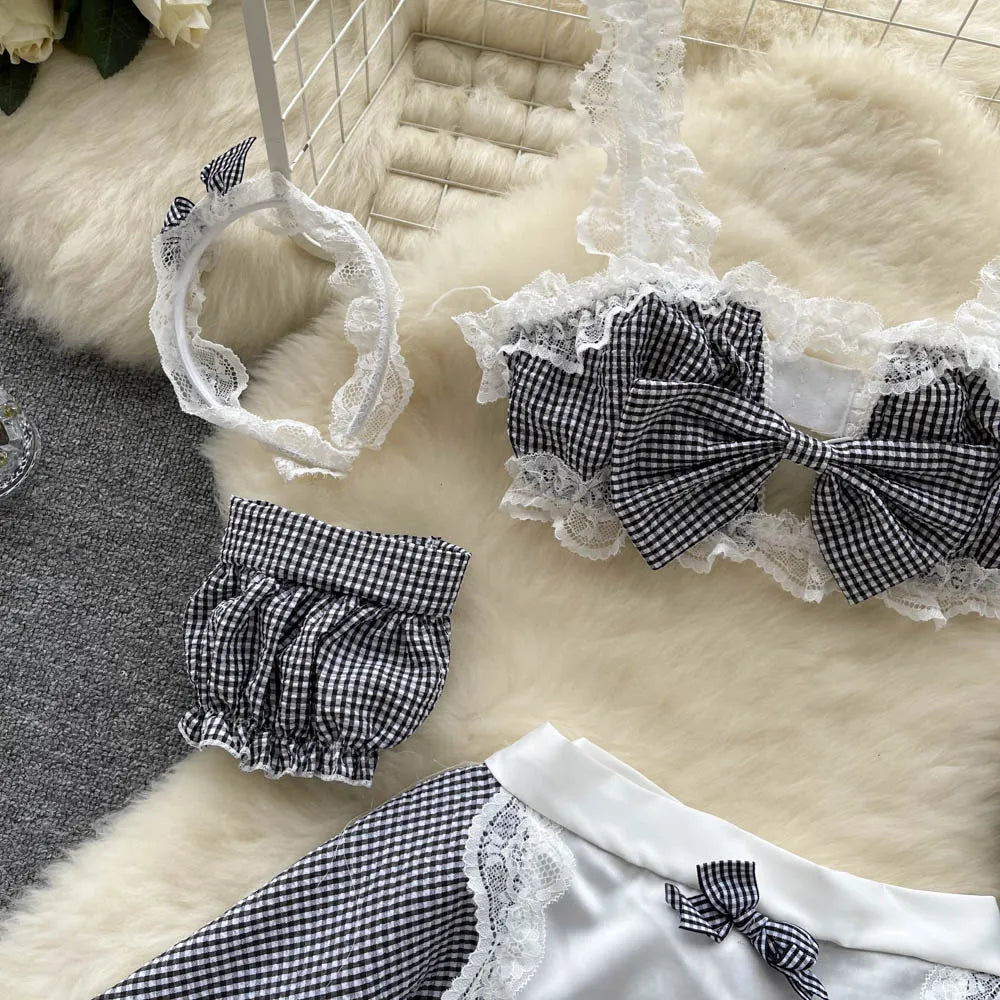Ropa de dormir para fiesta de San Valentín, Catsuits combinados, peleles de tiras de malla eróticos íntimos ajustados, monos de mujer, lencería, conjuntos sexys
