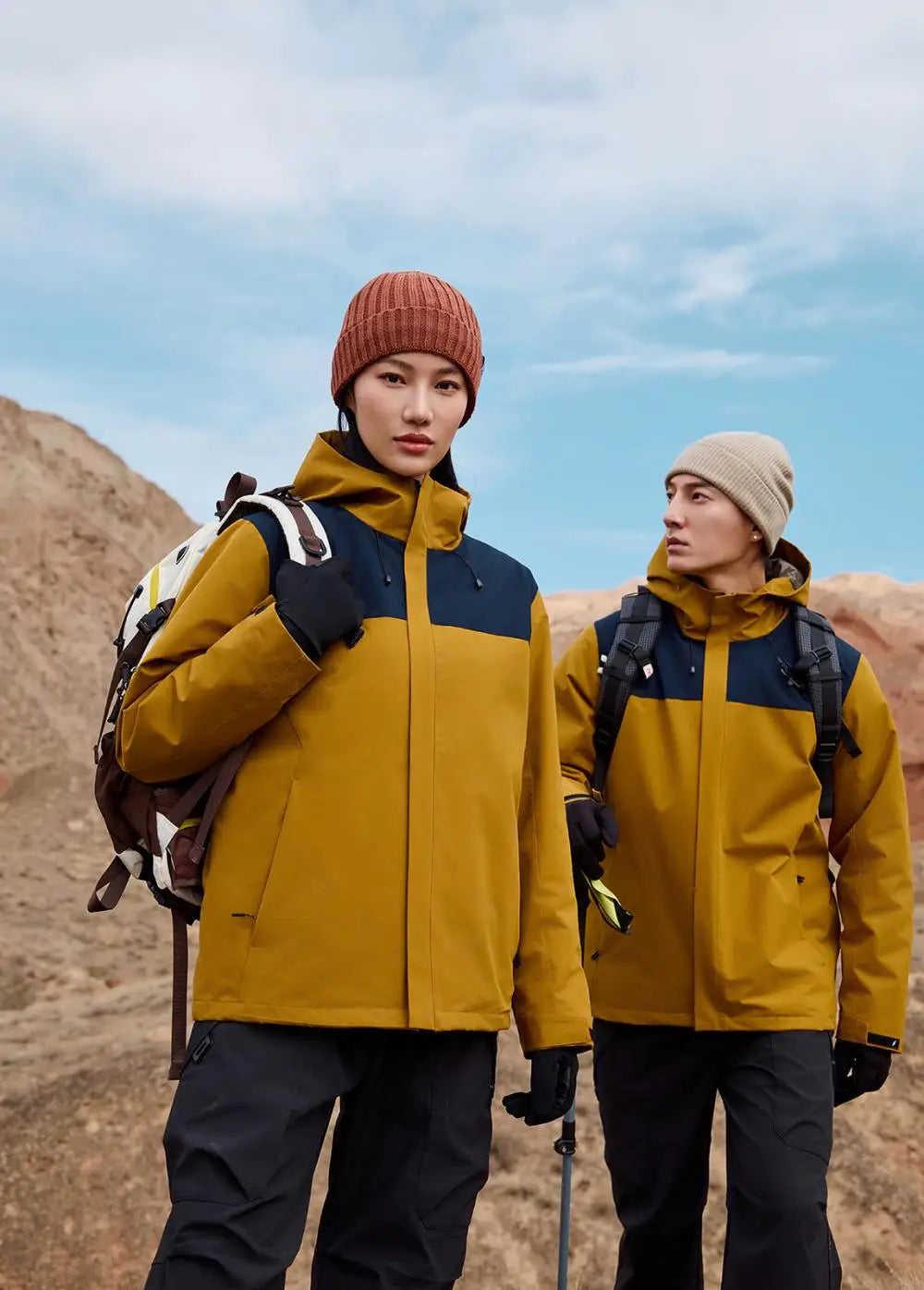 Chaqueta de invierno con calefacción de grafeno, abrigo de esquí impermeable a prueba de viento, Parka de montañismo con aislamiento de algodón, logotipo personalizado gratis