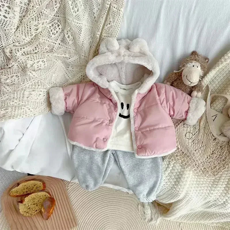 Chaquetas para Niños y Niñas 2026, Abrigo de Invierno, Sudaderas con Capucha para Niños y Niñas, Ropa para Bebés Recién Nacidos, Conjuntos de Ropa para Niños Pequeños de 0 a 7 Años