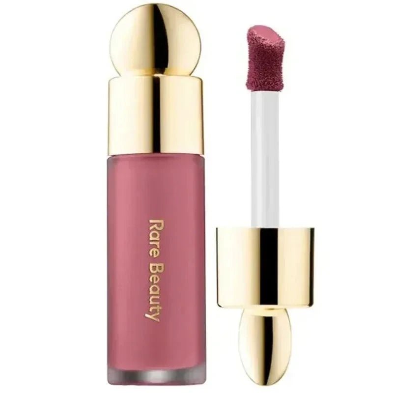 Rubor Líquido Rare Beauty, Acabado Transparente y Luminoso, Duradero, Fácil de Difuminar, Multiusos, Tinte para Mejillas y Labios, Portátil, Maquillaje Suave, Regalo para Chicas