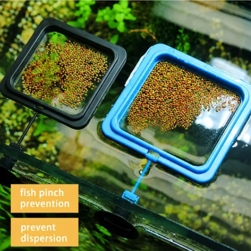 Alimento en Pellets para Peces con Anillo Flotante Cuadrado, Set para Betta y Peces Dorados, Potenciador de Color Nutritivo, Combo ZORILYNX Plus X2