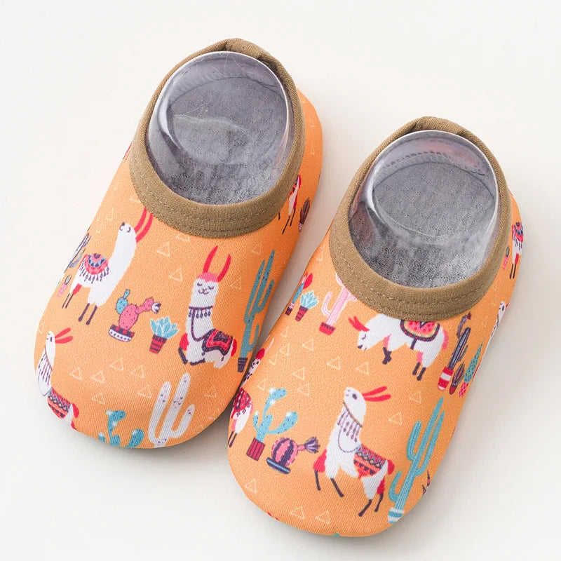 Zapatillas de deporte para deportes acuáticos para niños y niñas, zapatos descalzos para nadar, Surf, pesca, buceo, zapatillas para interiores y exteriores