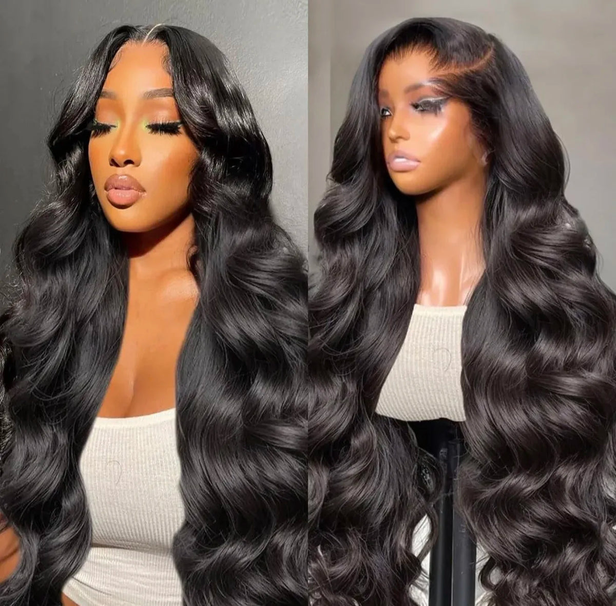 Peluca de Cabello Humano Virgen Brasileño con Ondas Naturales, Cierre Frontal de Encaje HD, Peluca 360, 13x4, 13x6, 5x5, 180% 200% de Densidad, 16-40 Pulgadas, Nudos Pre-Decolorados