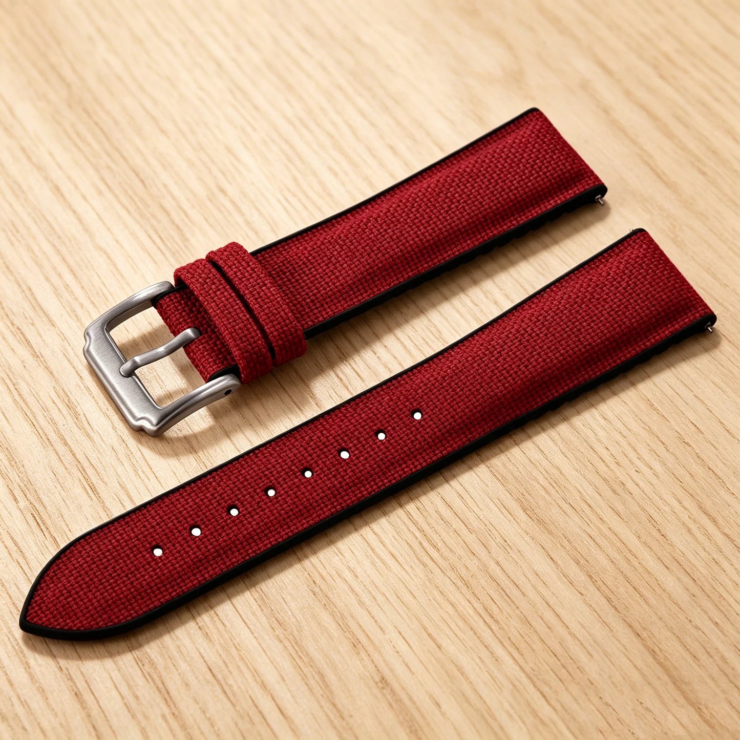 Correa de goma de lona de vela de 18, 19, 20, 21 y 22 mm, correa de nailon de liberación rápida, pulsera universal de silicona para Cartier, Seiko, Omega