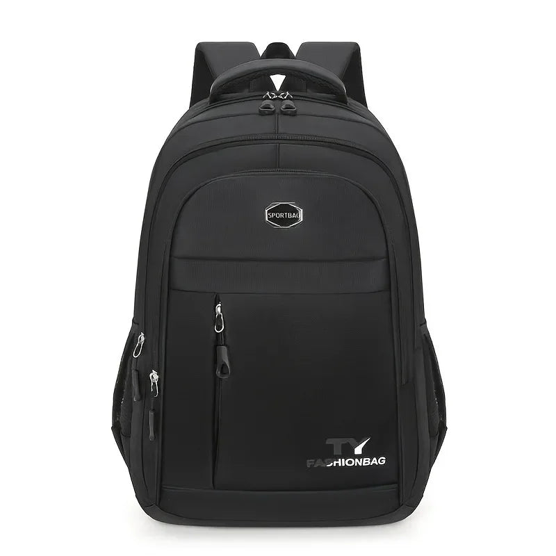 Mochila para hombre de 1 pieza, mochila informal impermeable de gran capacidad, mochila ajustable para computadora