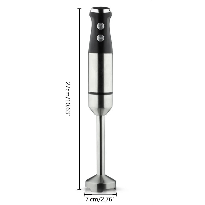 1000W Electric Immersion Hand Blender Powerful Portable Easy-Control Grip  Mixer for Smoothie Puree Baby  Dropshipping