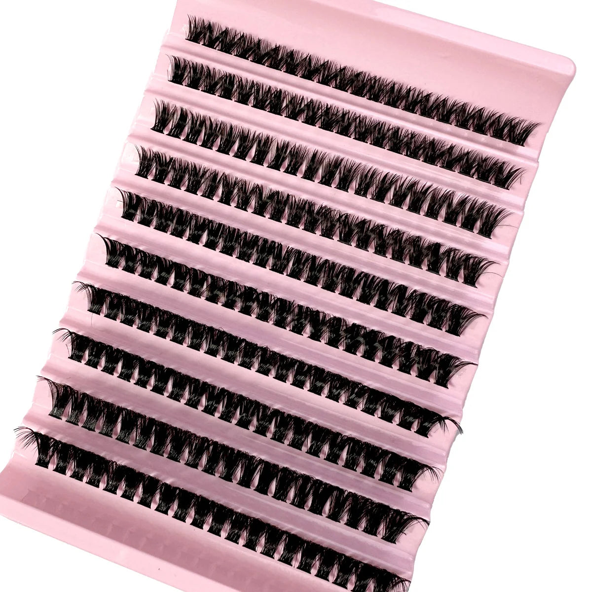 Pestañas de imitación de visón 540Cluster C rizador 9-16mm extensión de pestañas naturales mezcladas tira rusa 3D herramienta de maquillaje de pestañas Personal